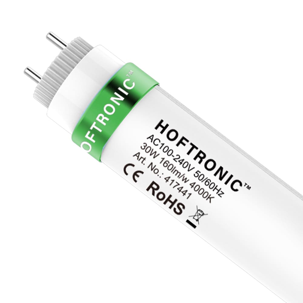 LED TL armatuur 150cm - T8 (G13) - 30 Watt 4800 lumen (160lm/W) - 4000K Neutraal wit(840) - Flikkervrij - IP20 Stofdicht afbeelding