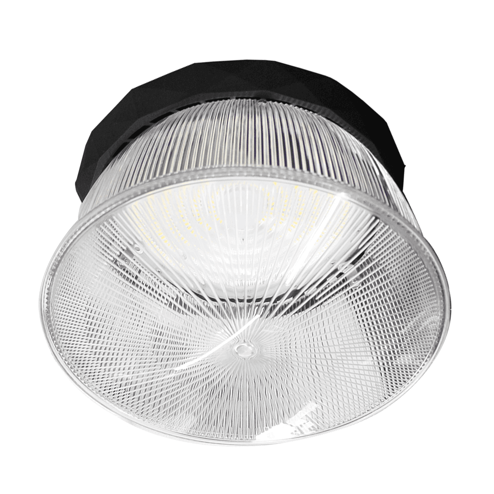 Saturn LED High Bay met 100° reflector en afdekking - Dimbaar - 110 Watt 20.900 lumen (190lm/W) - 5700K daglicht wit - IP65 waterdicht - Bridgelux LED's afbeelding
