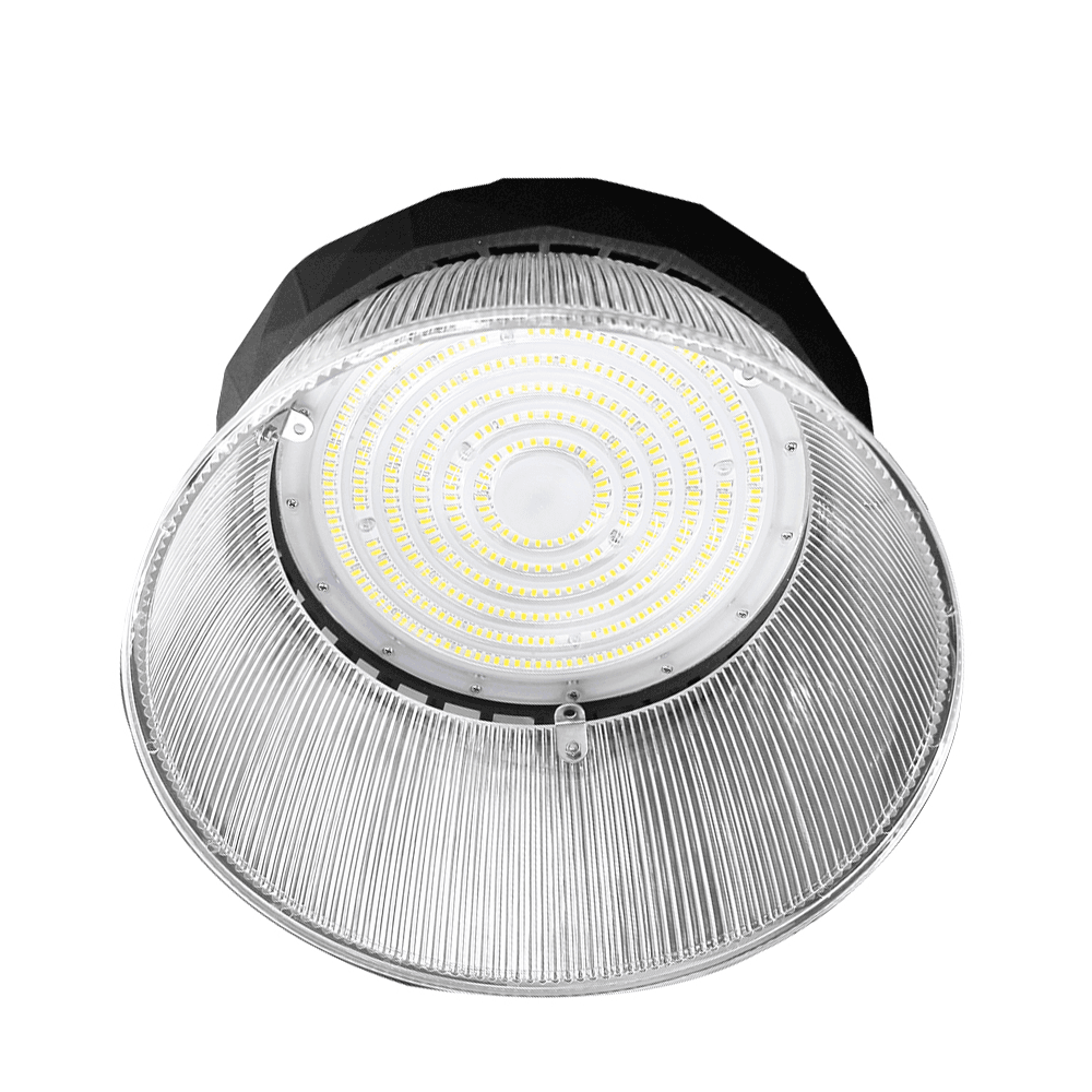 Saturn LED High Bay met 100° reflector - Dimbaar - 200 Watt 38.000 lumen (190lm/W) - 5700K daglicht wit - IP65 waterdicht - Bridgelux LED's afbeelding 1