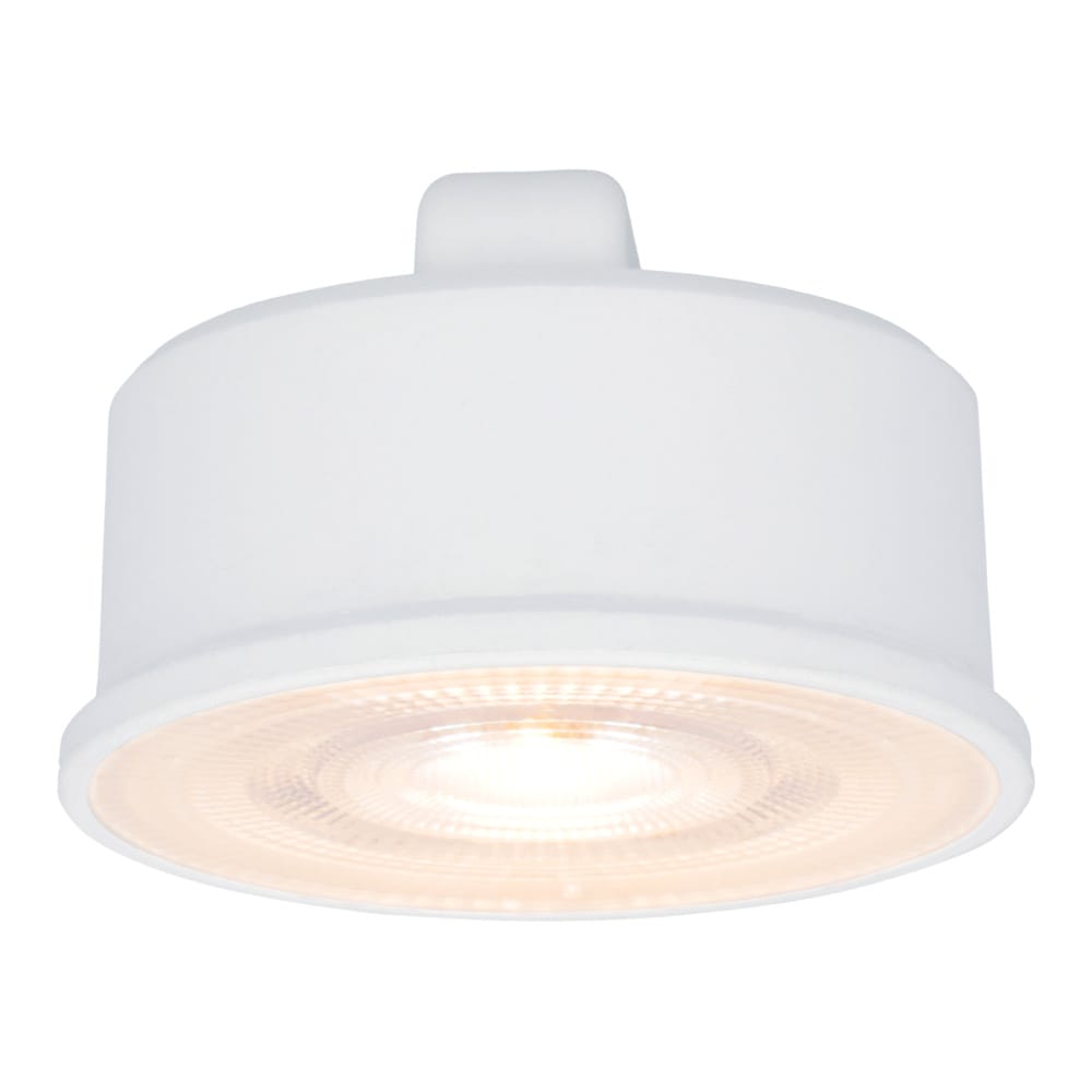 LED Module - Dimbaar - 3.8W 270lm - 2700K warm wit - Vervangt 50 Watt - GU10 fitting - Plat - Universele fitting afbeelding