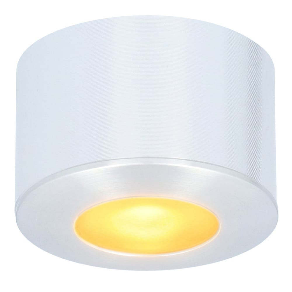 Navarra Mini LED Opbouwspot 12 Volt 3 Watt 200 lumen Dimbaar Plat 21.5mm 2700K IP44 waterdicht Aluminium