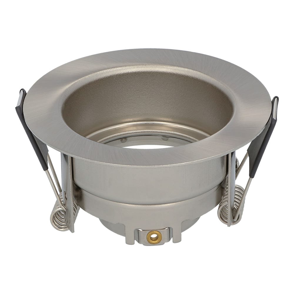 Mari - LED Inbouwspot - Verzonken armatuur - Diameter 85mm - GU10 Fitting incl. lamphouder - IP65 voor badkamer en buiten - Rond - RVS afbeelding