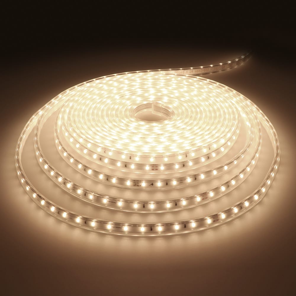 Dimbare LED Strip 10m - Lichtslang 4000K - 60 LEDs/m - IP65 voor buiten en binnen - SMD 2835 - Flex60 Series afbeelding