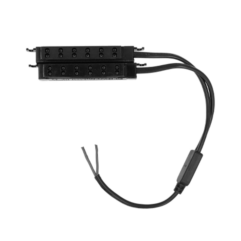 LED Verdeler - Geschikt voor 12V veranda verlichting - 12 poorts - Geschikt voor 12V LED Driver - 12 cm aansluitkabels - Zwart afbeelding