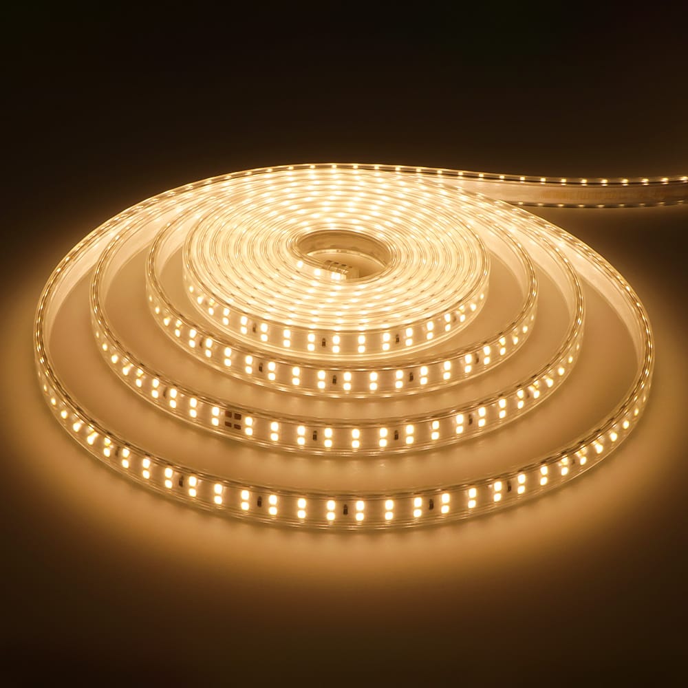 Flex180 LED Strip 5 meter - IP65 waterdicht - Dimbaar - Buiten & Binnen - 180 LEDs/m - 60 Watt 5100 lumen - SMD 2835 - 3000K warm wit - Inkortbaar per meter afbeelding