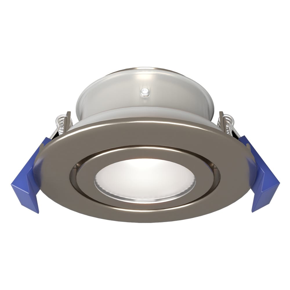 Lima - LED Inbouwspot - Kantelbaar armatuur - Diameter 85mm - GU10 Fitting incl. lamphouder - IP65 voor binnen,buiten en badkamer - Rond - RVS afbeelding