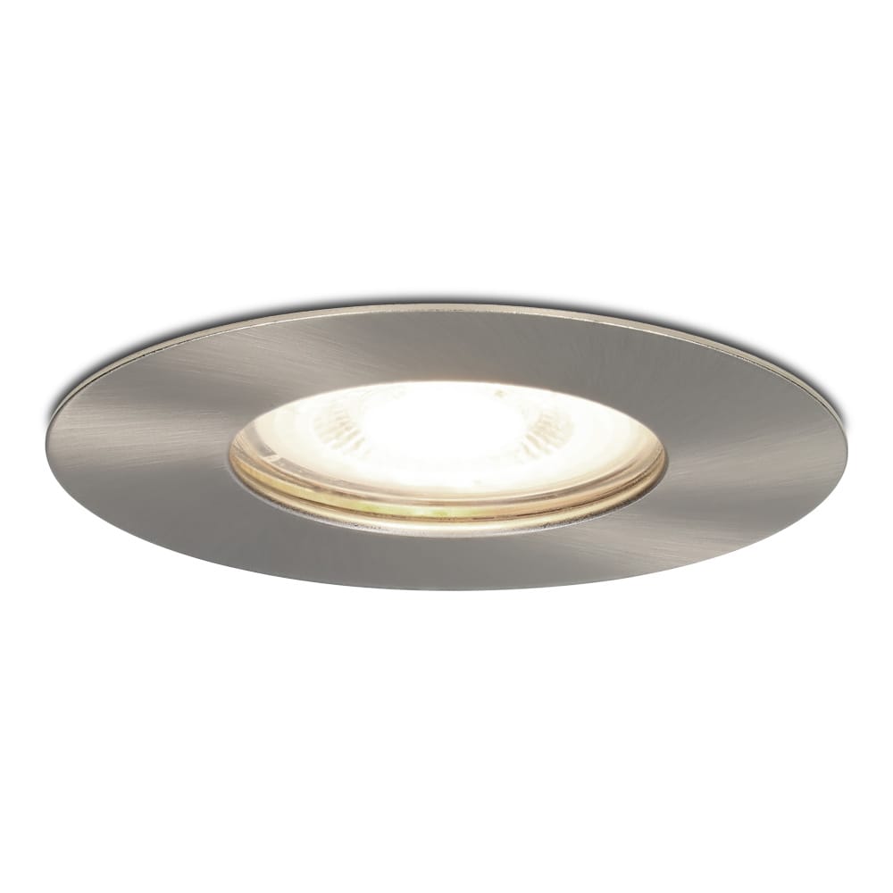 Bari LED inbouwspot - 5 Watt 400 lumen - 4000K neutraal wit - GU10 - Dimbaar - Rond - IP65 waterdicht - RVS - Voor binnen, buiten en badkamer afbeelding