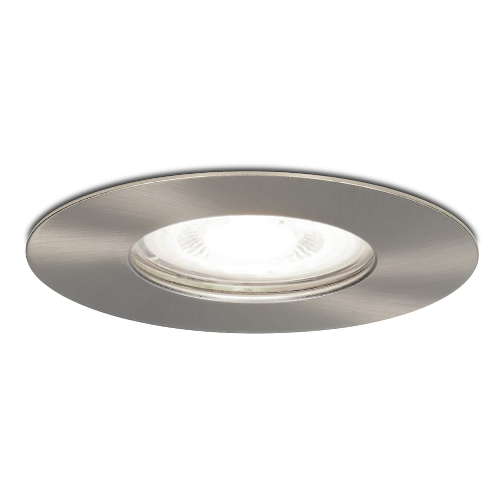 Bari LED inbouwspot - 5 Watt 400 lumen - 6000K daglicht wit - GU10 - Dimbaar - Rond - IP65 waterdicht - RVS - Voor binnen, buiten en badkamer afbeelding