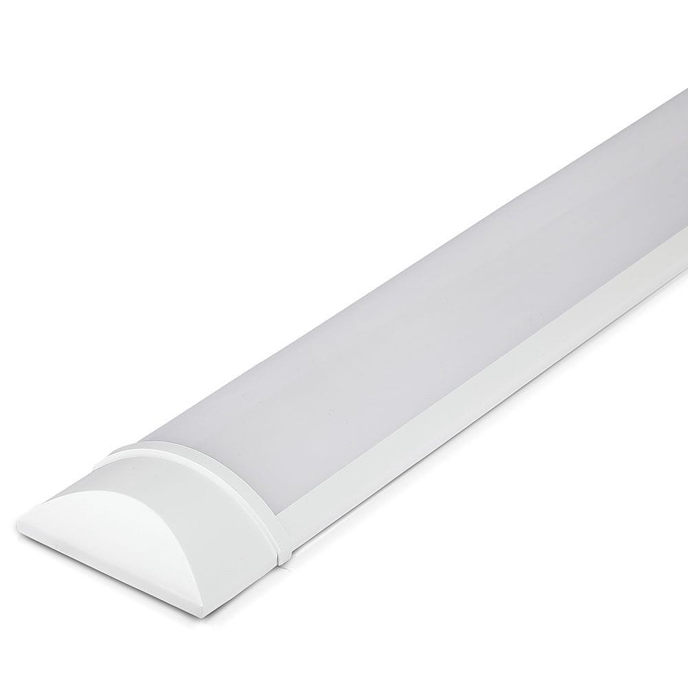 8x LED Batten 60cm - 20W 2400lm (120lm/W) - 4000K neutraal wit - Vervangt 160W - Samsung SMD LED chips - Flikkervrij - IP20 Stofdicht - Onderbouwverlichting afbeelding