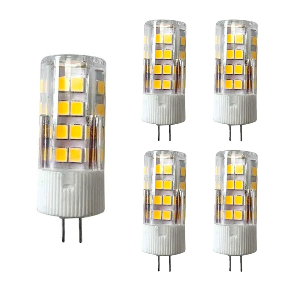 5x G4 LED Lamp - 3,2W 385lm - 3000K warm wit - Vervangt 30 Watt - G4 fitting - G4 Steeklamp - G4 LED Capsule afbeelding