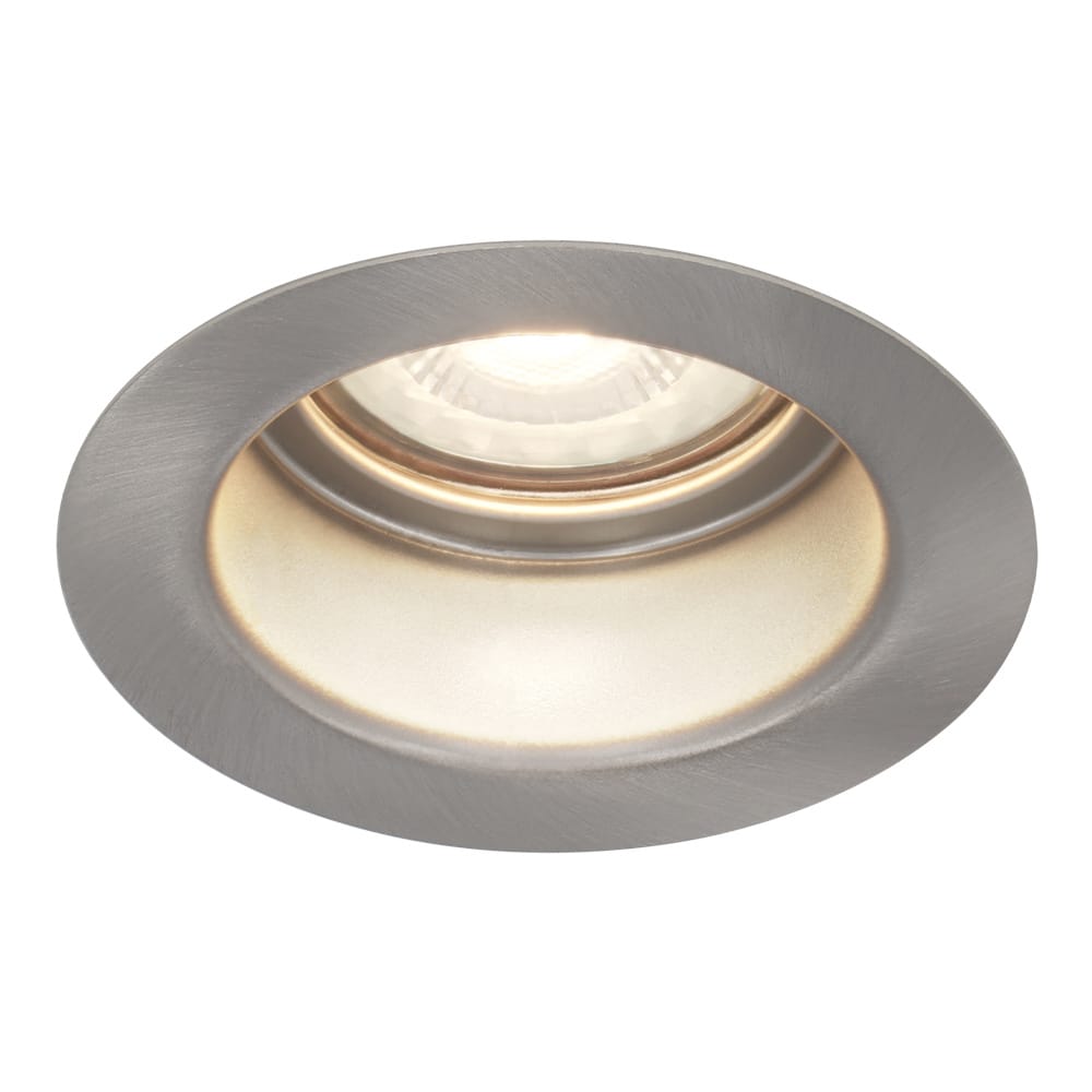 Mesa LED inbouwspot verzonken - 5 Watt 400 lumen - 4000K neutraal wit - GU10 - Dimbaar - Rond - IP65 waterdicht - RVS - Anti-glare afbeelding