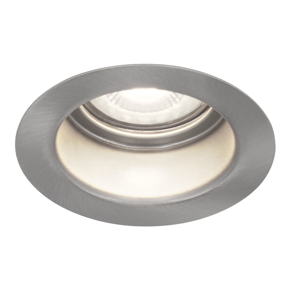Mari - LED platte inbouwspots met lage inbouwdiepte 58mm - 3,8 Watt 270 Lumen - 6000K Daglicht wit - GU10 LED Module - Verzonken - Dimbaar - Rond - IP65 waterdicht - RVS afbeelding