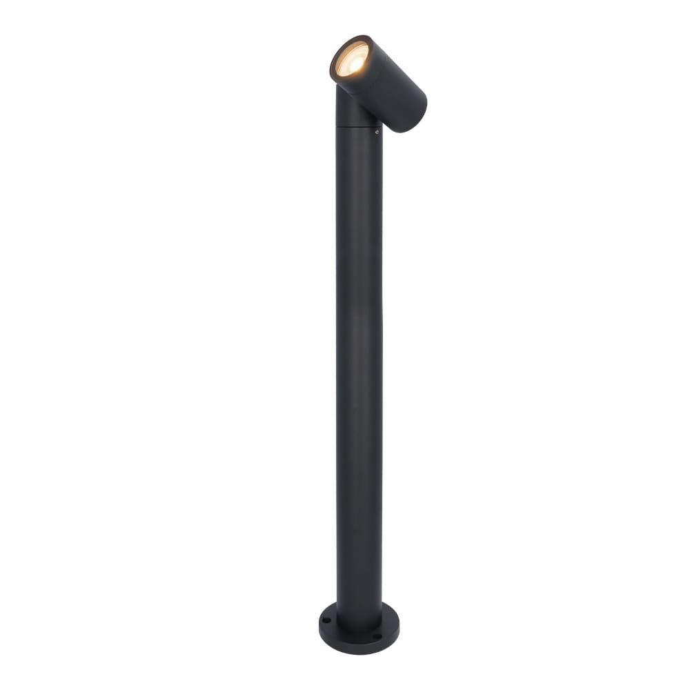 Amy LED sokkellamp - 60cm - 4 Watt 345 lumen - Kantelbaar - IP65 Waterdicht - 2700K warm wit - Buitenlamp - Padverlichting - Zwart afbeelding