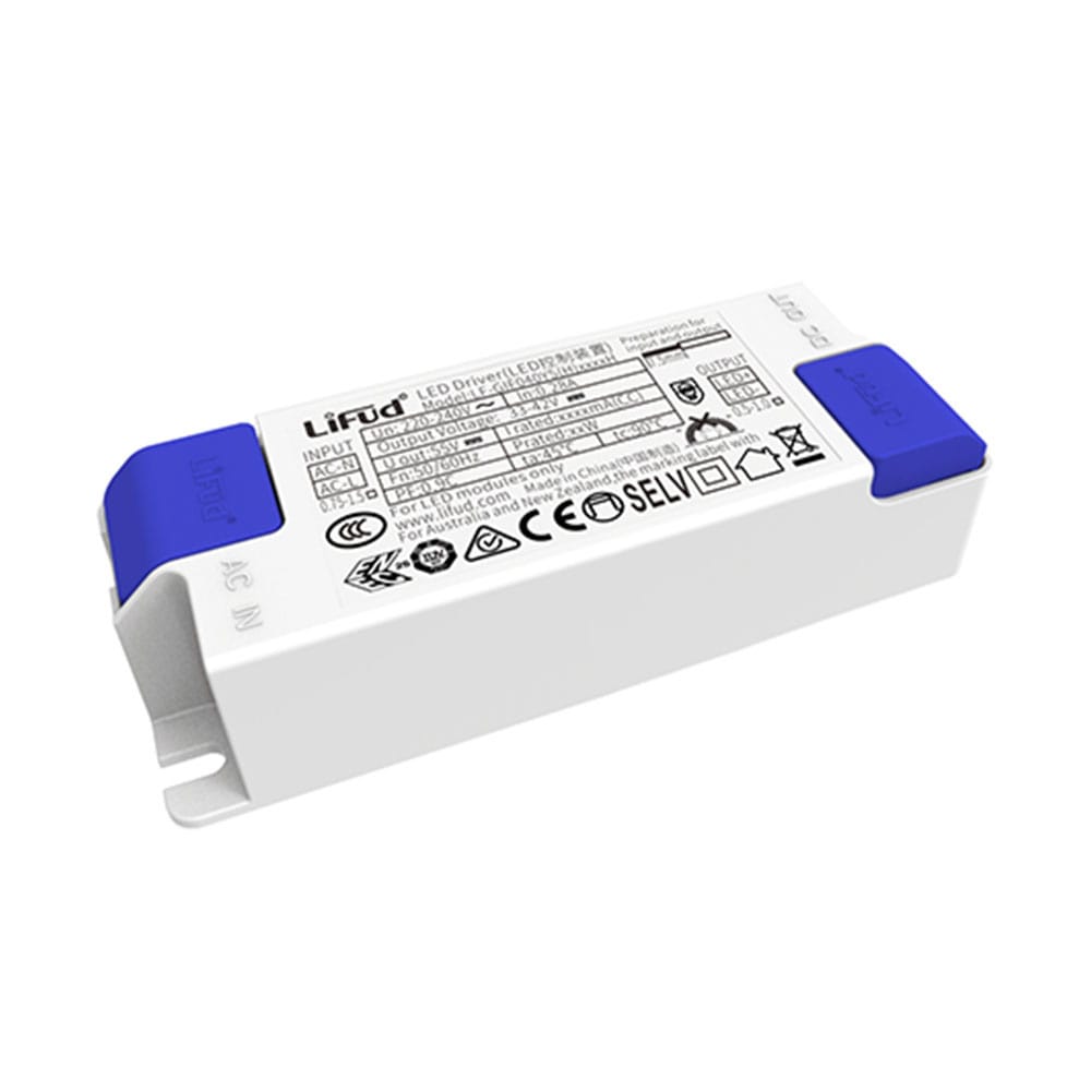 LED Paneel transformator 36 Watt DC connector LED trafo Flikkervrij IP20 voor binnen Niet dimbaar