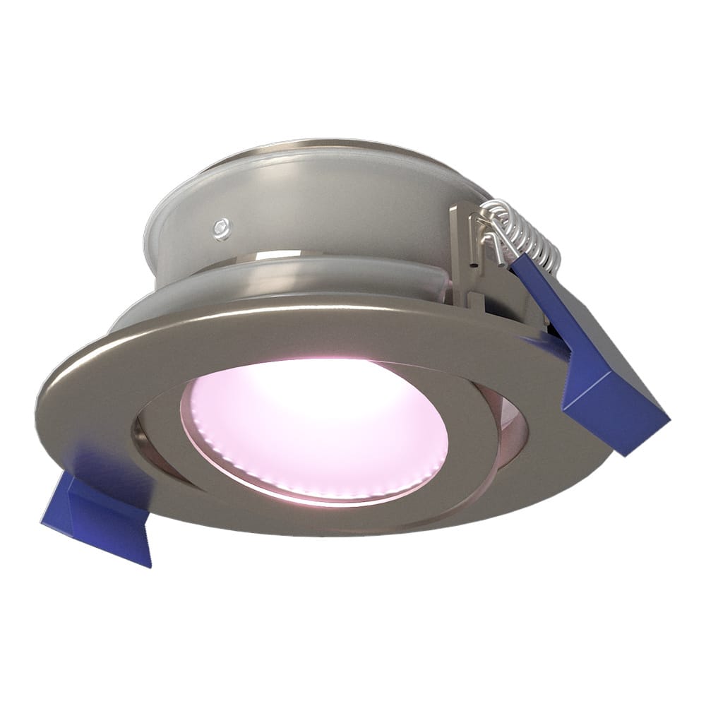 Lima smart inbouwspot - Wifi + Bluetooth - RGBWW - GU10 5,5 Watt 345 Lumen - Kantelbaar - Google Home, Amazon Alexa en Siri - IP65 waterdicht - RVS - Bestuurbaar via app en stem afbeelding