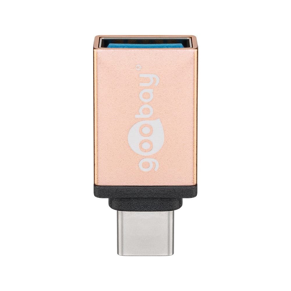 USB 3.2 GEN 1 (USB3.0) USB C stekker USB A (F) naar USB C (M) 5Gbit s USB adapter Goud