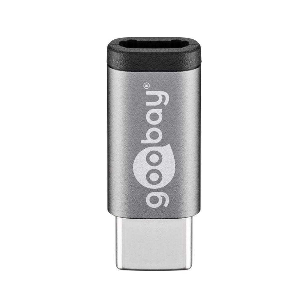 Micro USB (F) naar USB C (M) adapter 480Mbit s USB 2.0 adapter