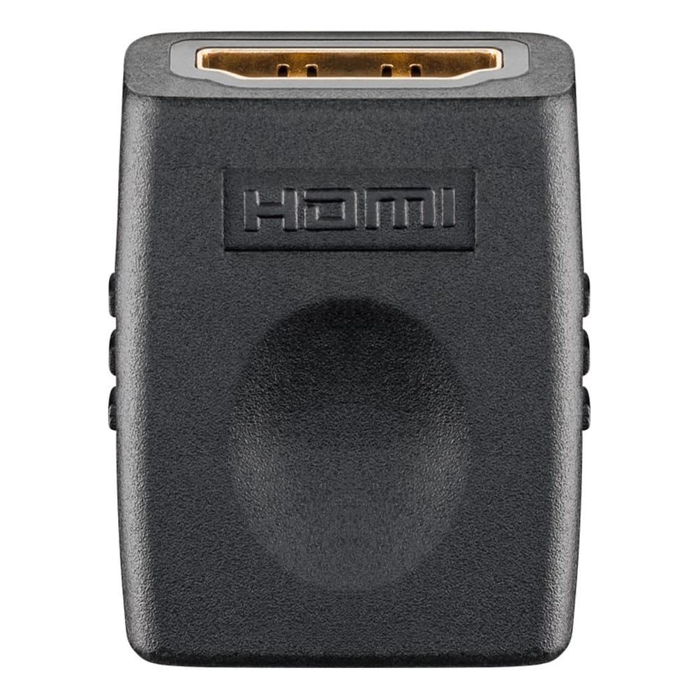 Adapter HDMI F HDMI F 4K Ultra HD 2160p Gold plated