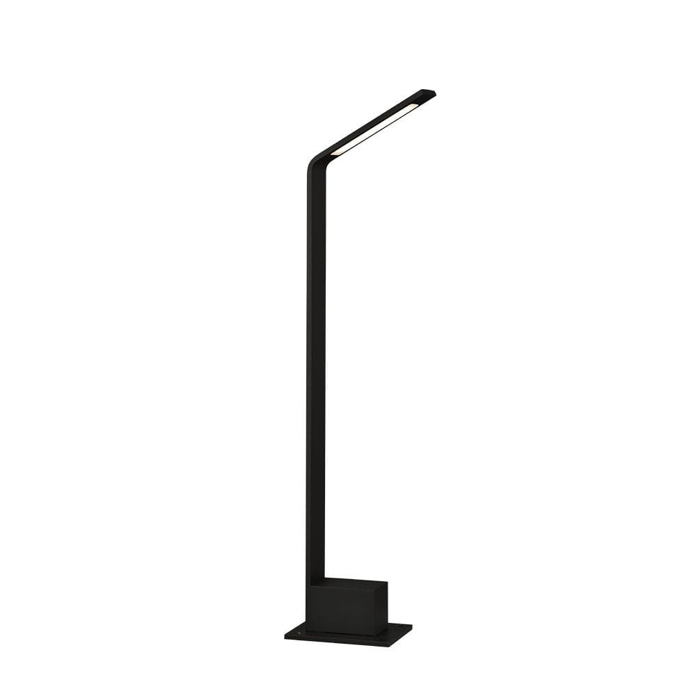Sally LED sokkellamp - 80cm - 7 Watt - IP65 waterdicht - 4000K neutraal wit - Buitenlamp - Padverlichting - Moderne tuinsokkel - Zwart afbeelding