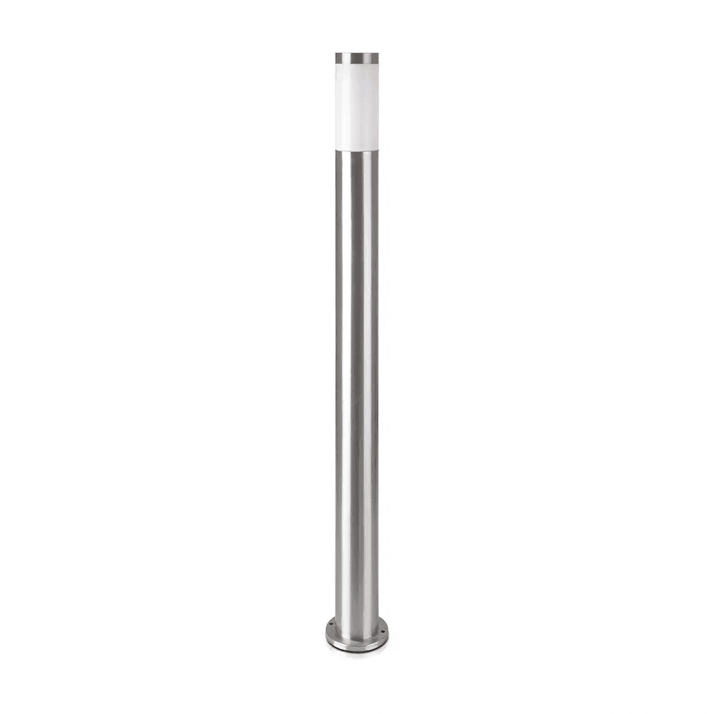 Dally XL LED sokkellamp - 110cm - IP44 waterdicht - E27 fitting - Buitenlamp - Padverlichting - RVS afbeelding