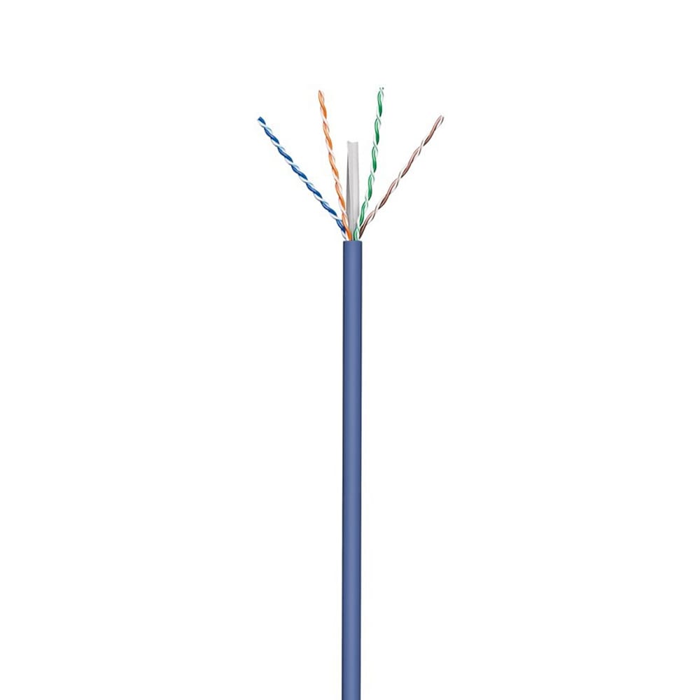 CAT 6a - 305 meter - U/UTP- CU - Blauw - LSZH - UTP Kabel - Ethernet kabel - Internetkabel afbeelding