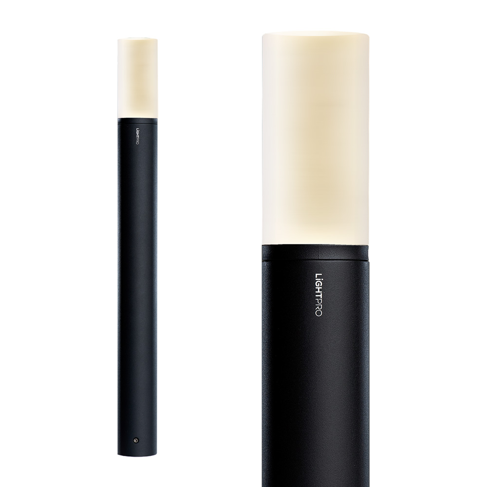 Oberon Hi LED Bollard Light - 66 cm - 4W - 345lm - 3000K - 12V - 6-Step Dimmable - IP44 - Anthracite