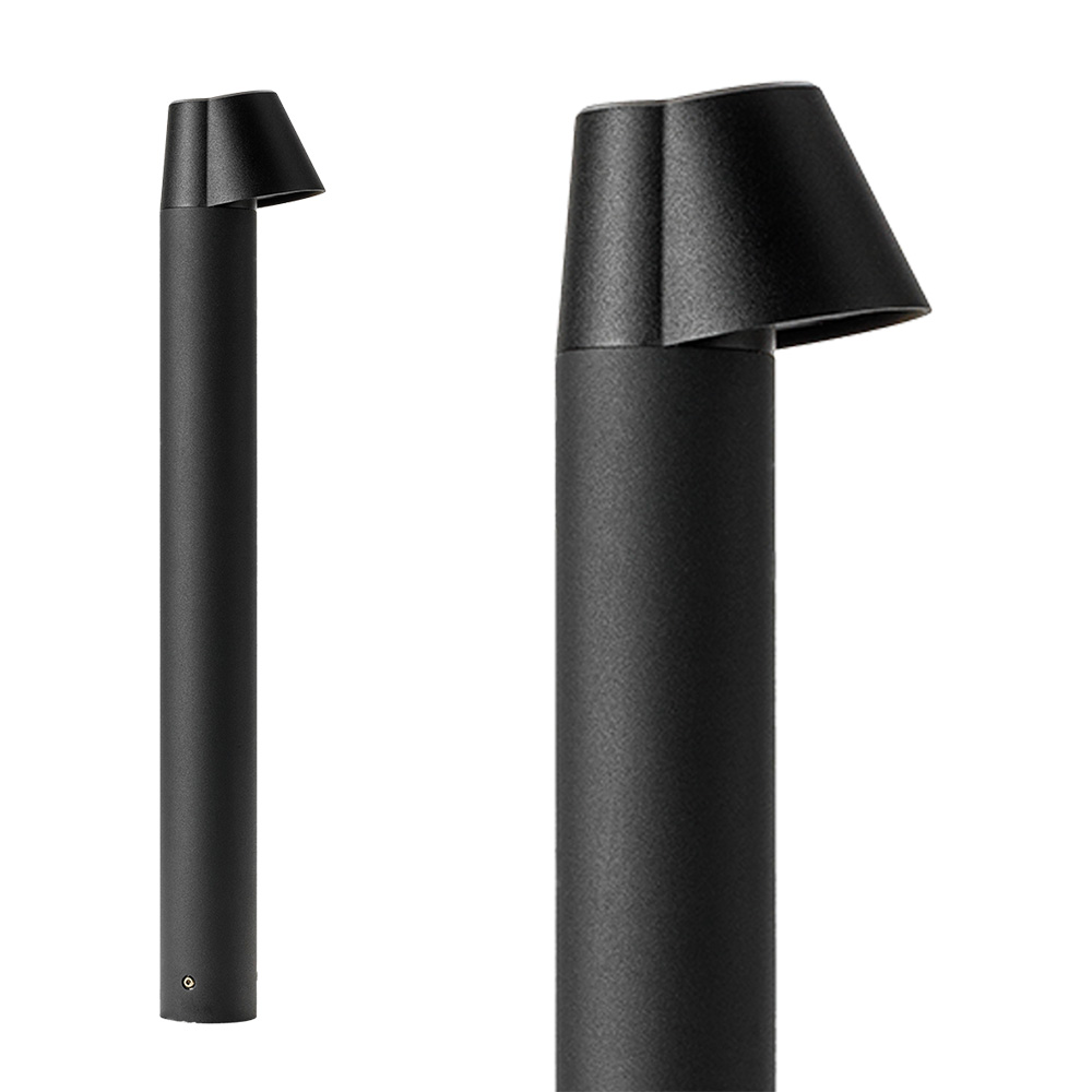 Oberon DL LED Bollard Light - 60 cm - 9W - 228lm - 3000K - 12V - 6-Step Dimmable - IP44 - Anthracite