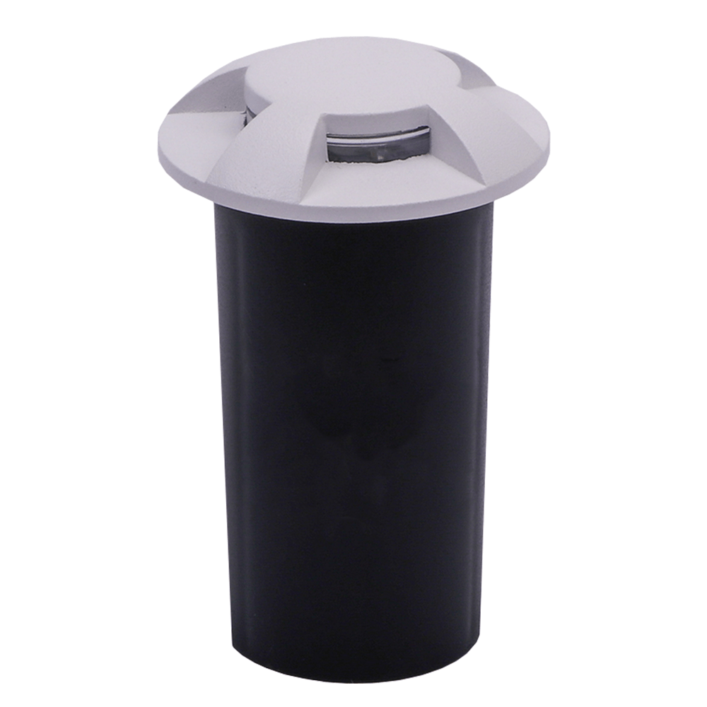 LED Nedgravningsspot 12V - 4 Lamper - 3000K - Hvid - IP67