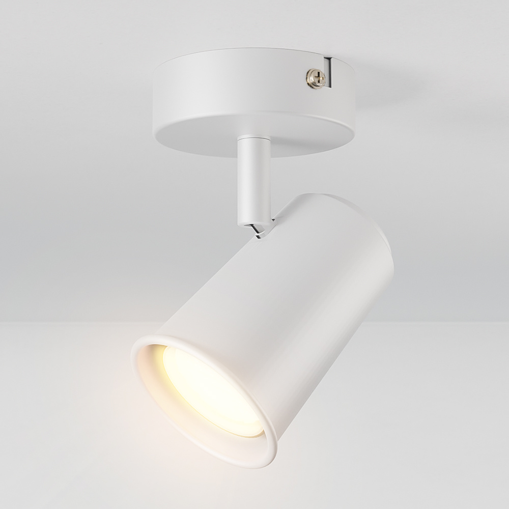 Riga LED Plafondlamp - 4W 345 lumen - 2700K - IP20 - Wit - Kantelbaar