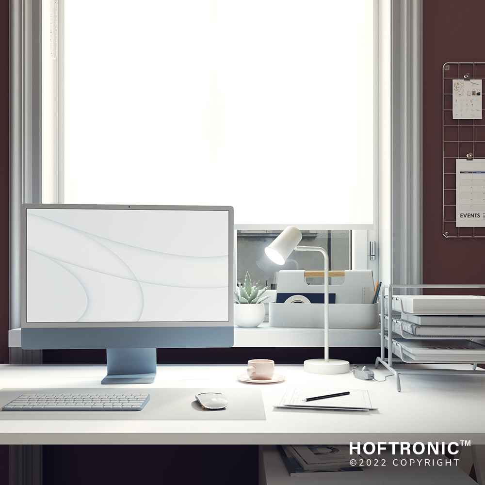 Riga LED Lampe de Table - 4W 345lm - 6500K - Variateur intégré - IP20