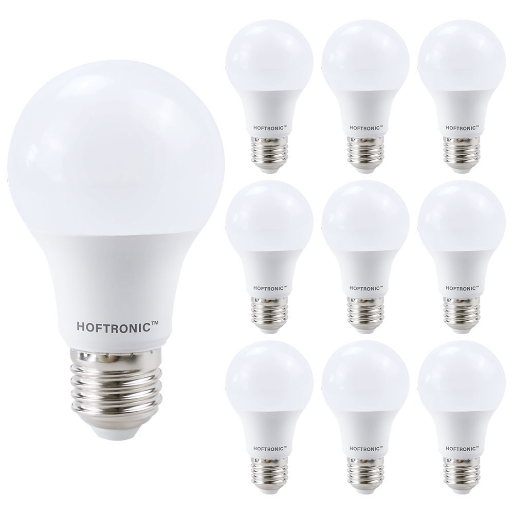 10x Ampoules LED E27 - 8,5W 806lm - 6500K - Remplace 60 Watt