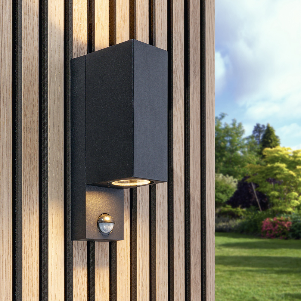 Selma PIR GU10 Max. 2x7W IP65 Noir