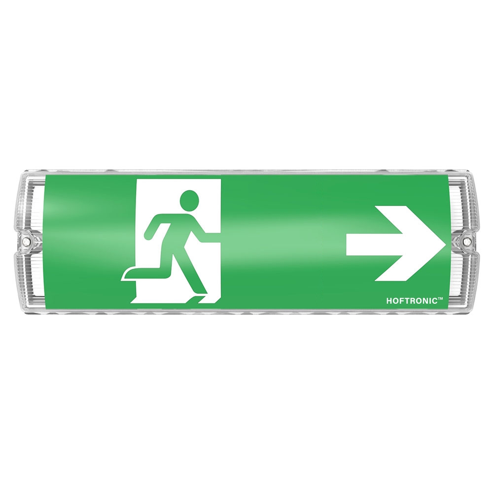 Salus LED Notbeleuchtung mit Batterie - Autotest - Wand-/Deckenmontage - 3W 6500K - IP65