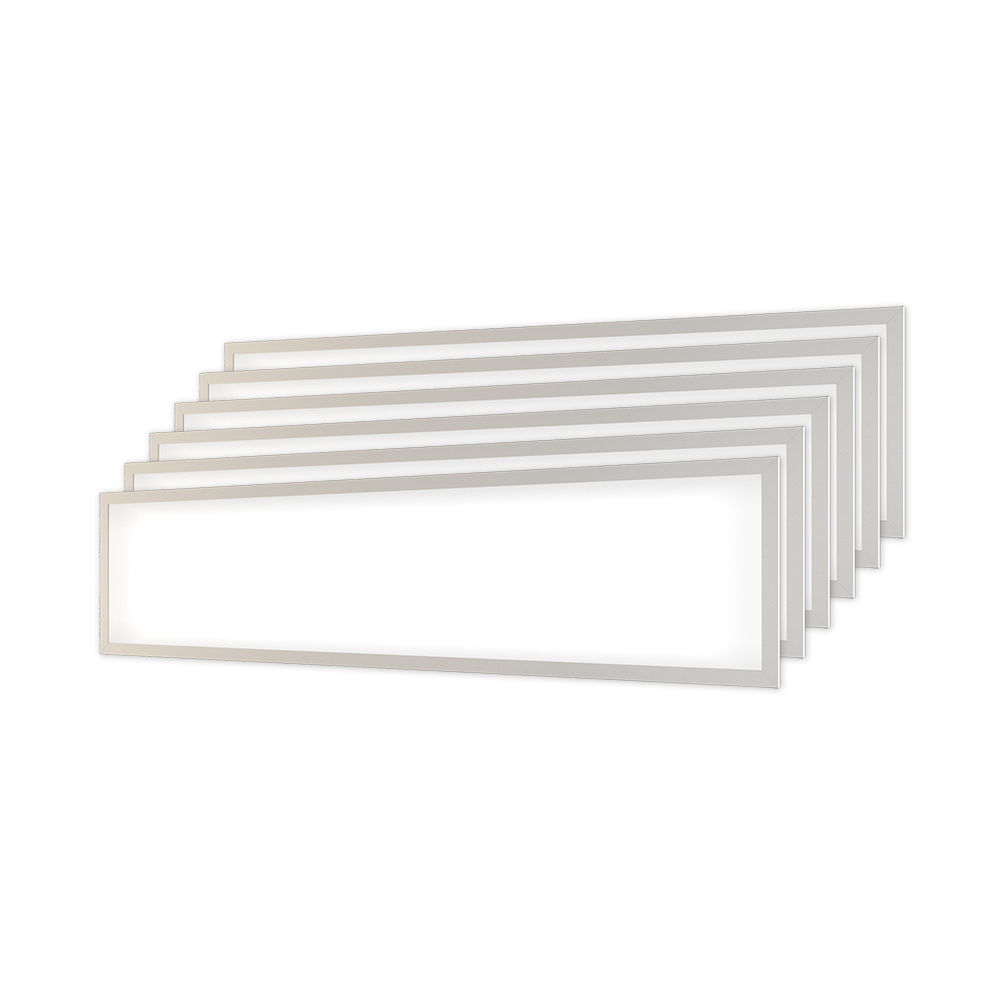6x LED-panel 30x120 cm - 36W 4860lm (135lm/W) - 4000K - flimmerfri - UGR19