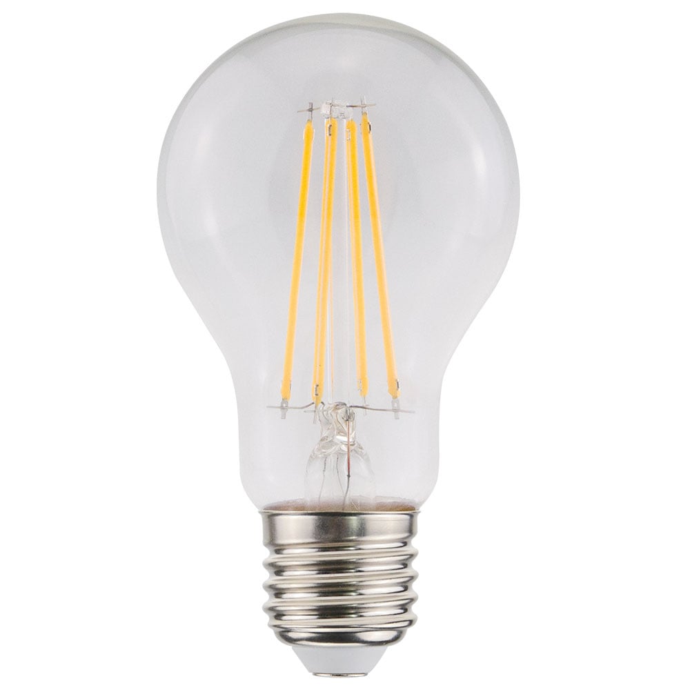 E27 LED Filament Lamp A60 - Energielabel A - 5W - 1055lm - 2700K - Transparant