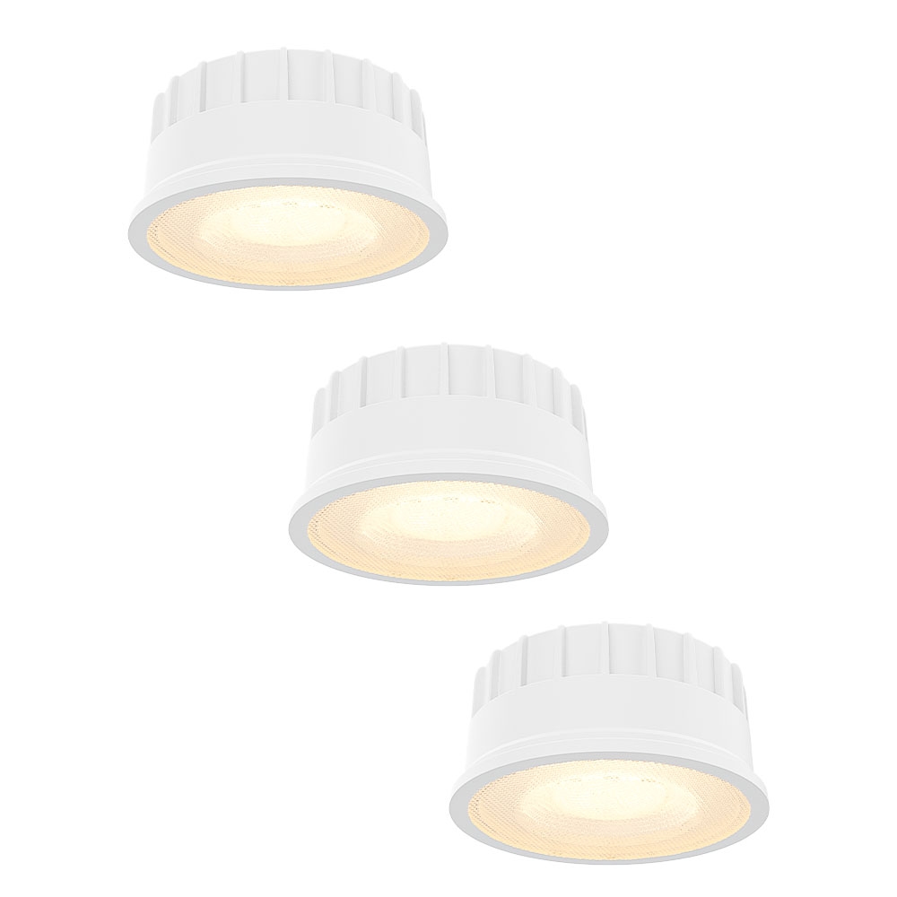 3x Dæmpbar LED Modul - 6W 570lm - CCT 2700K/4000K/6000K