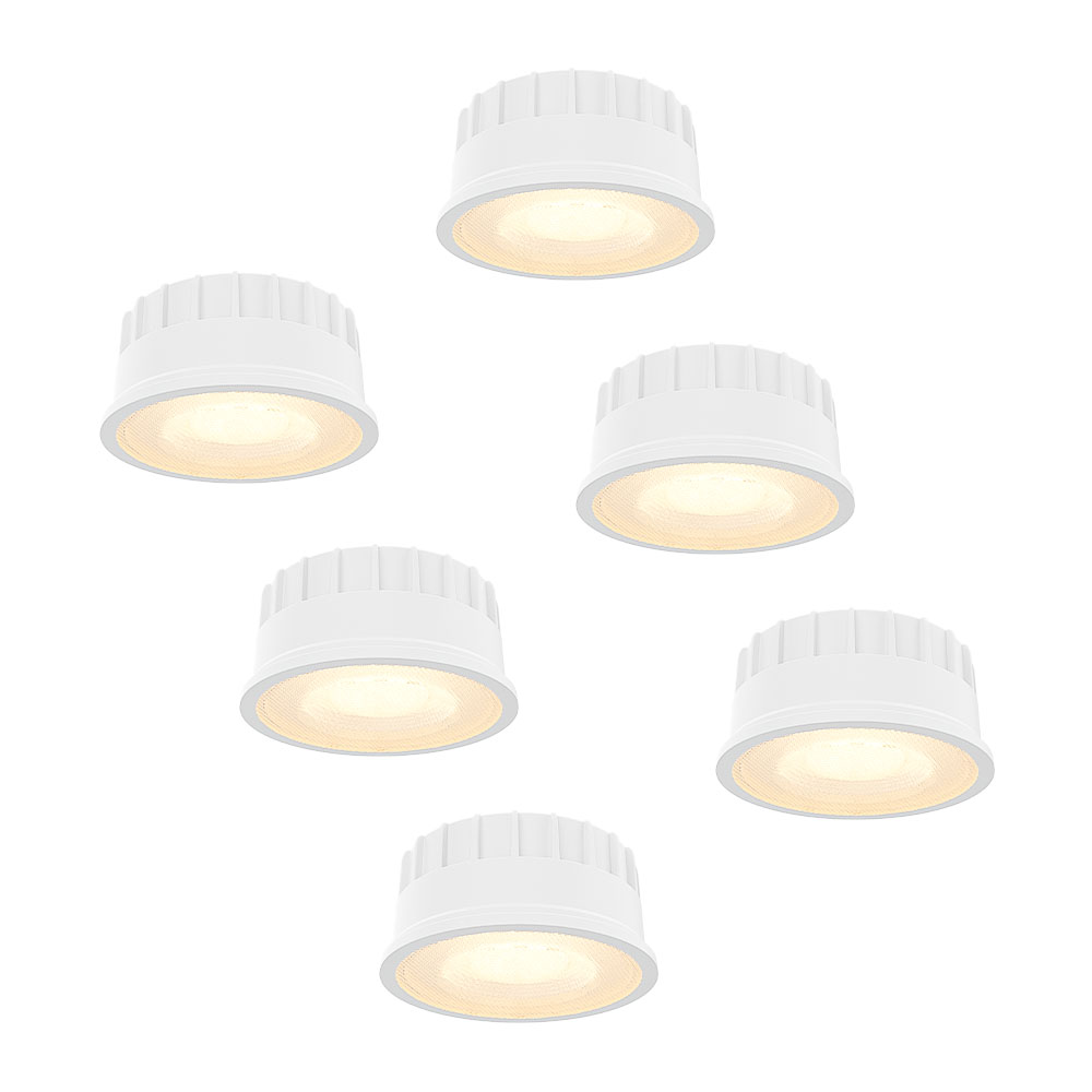 6x Dæmpbar LED Modul - 6W 570lm - CCT 2700K/4000K/6000K