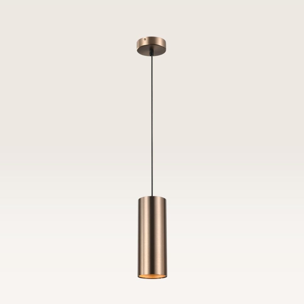 Pendant lamp Erdena caramello - GU10 - Minimalist design - IP20