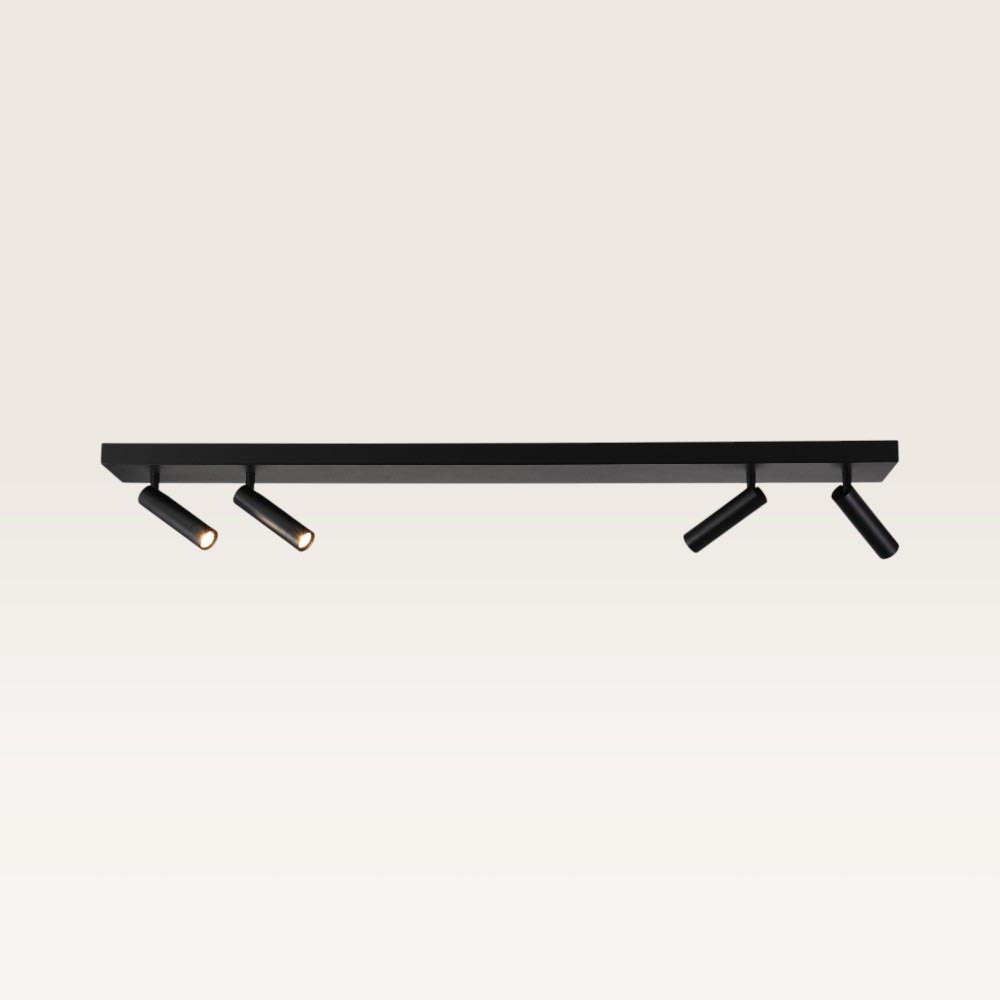 Loftlampe Taviro nero - G9-fatning - Minimalistisk design - IP20