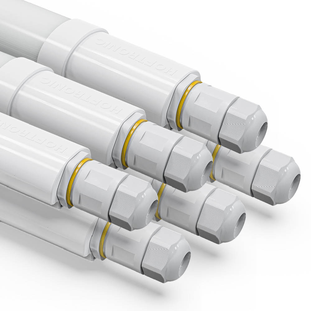 6x Série R Pro - Luminaire fluorescent LED 150 cm - IP65 - 48 W - 6720 lm - 140 lm/W - 6500 K