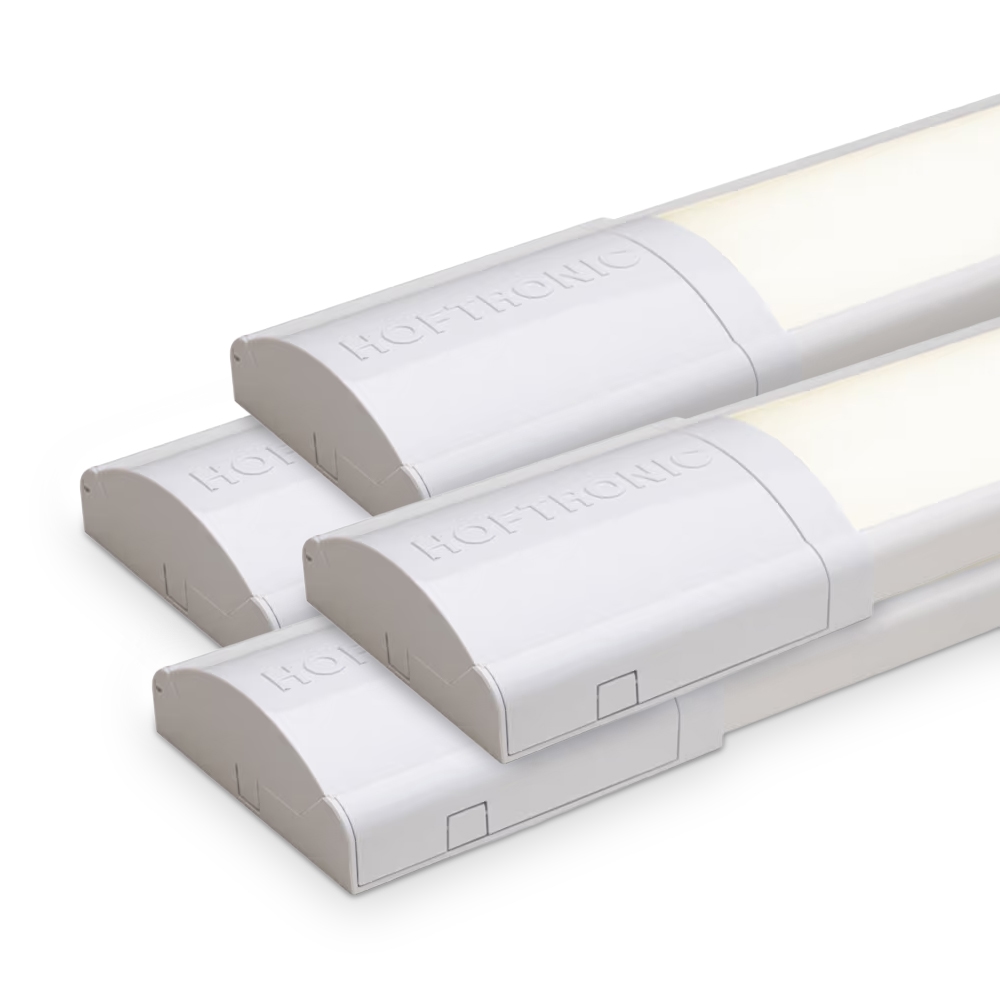 4x LED batten 120cm - 140lm/W - 4000K - 40W - IP20 - Koppelbaar