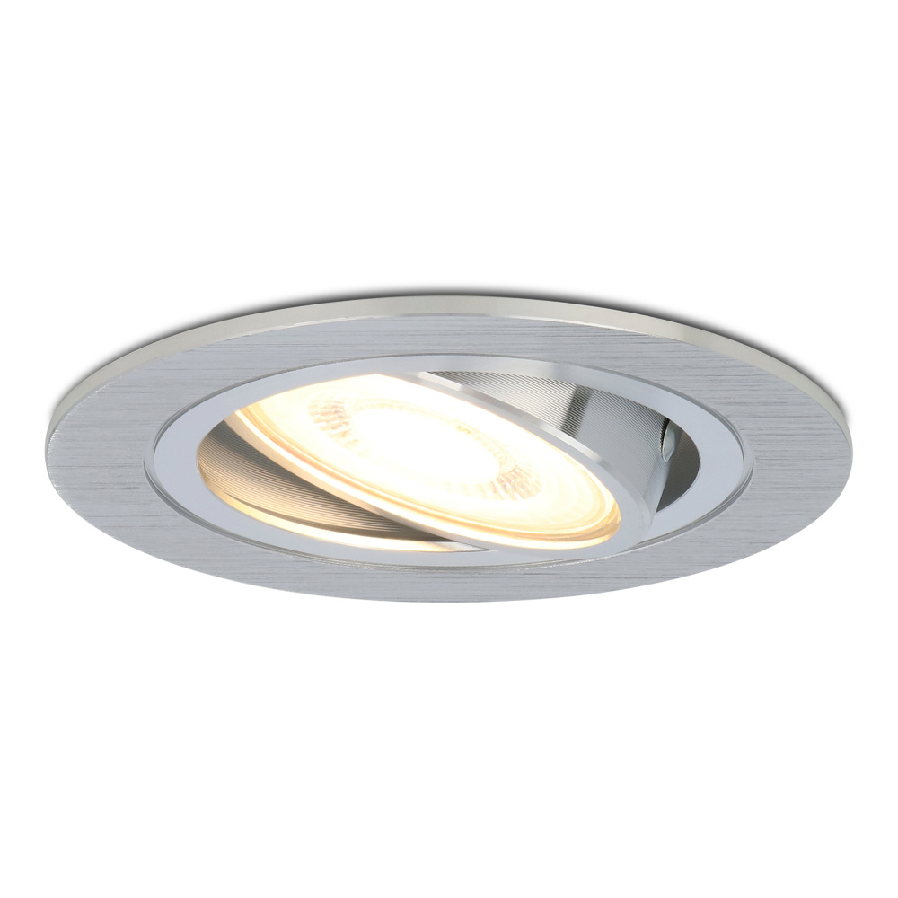 Chandler LED Einbaustrahler - 4W 345lm - 2700K - Dimmbar Schwenkbar - Edelstahl