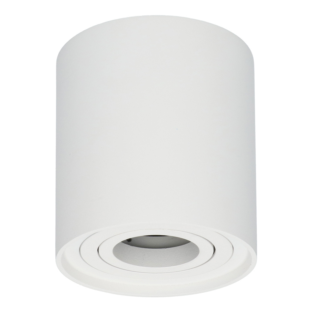 Ray LED Opbouwspot Rond - Kantelbaar - GU10 - IP20 - Wit