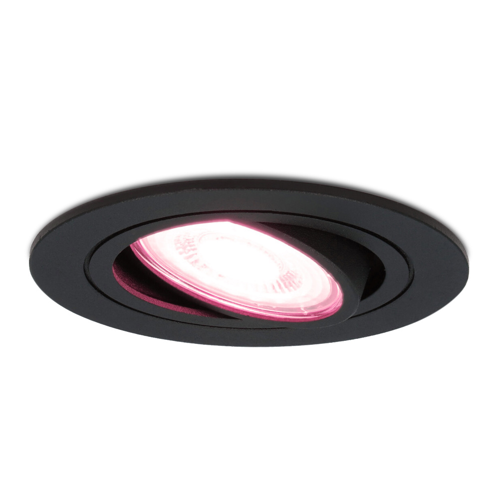 Miro smart recessed downlight - WiFi - RGBWW - 5,5W 345lm - GU10 - Tiltable
