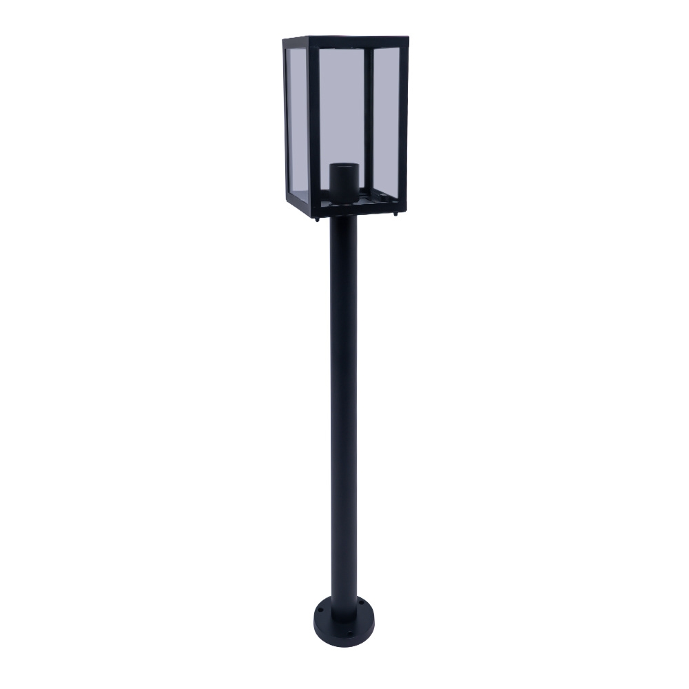 Casey Lampe LED sur pied 100cm - IP44 - Dimmable - E27 - Noir