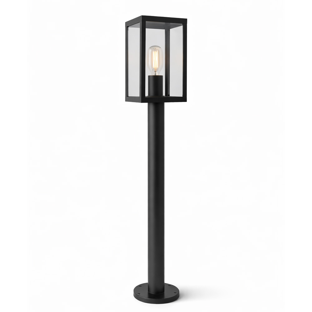 Casey LED Sokkellamp 100cm - IP44 - Dimbaar - E27 fitting - Zwart