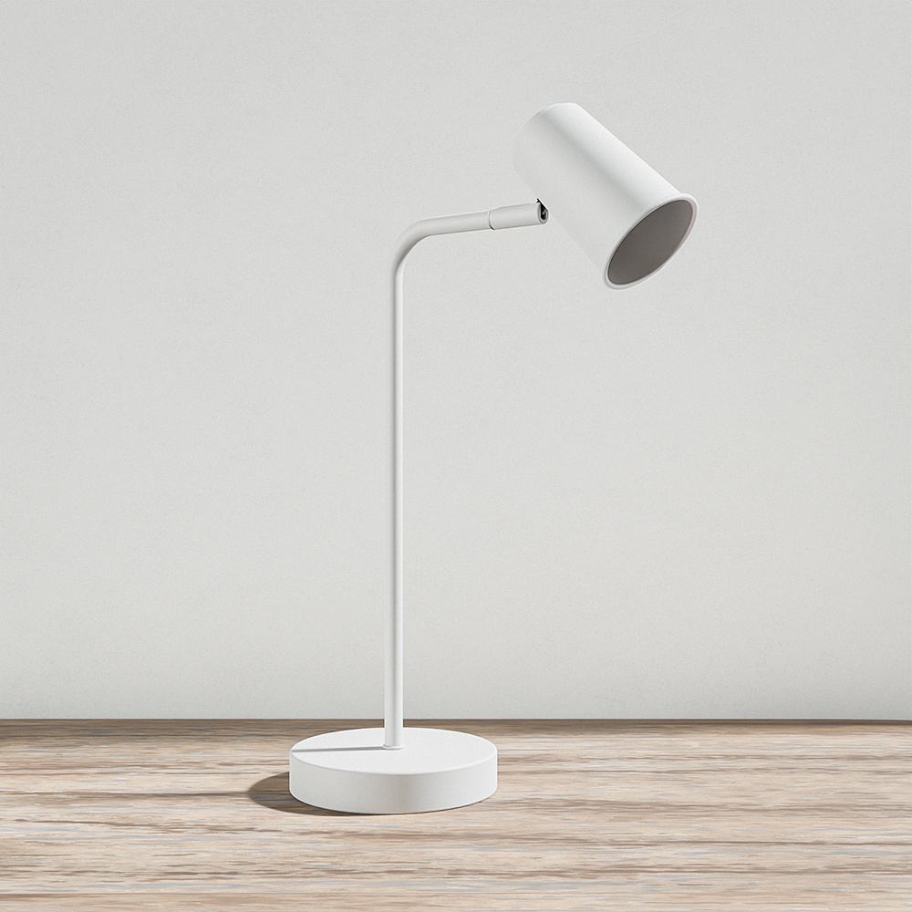 Riga LED Lampe de table - Inclinable - Variateur d'intensité intégré - GU10