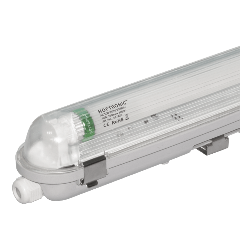 10x LED Fluorescent lights 150cm - T8 - 30W 4800lm - 3000K (830) - IP65