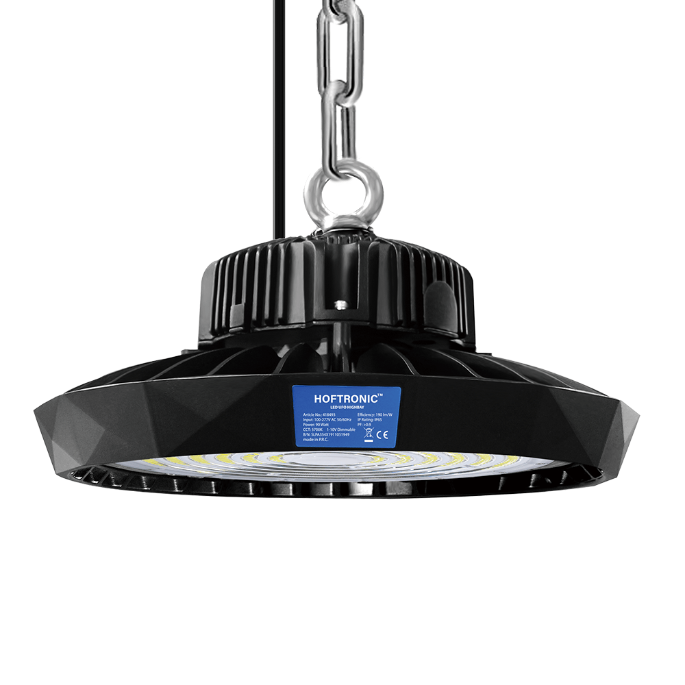 Saturn LED Hallenstrahler - Dimmbar - 90W 17.100lm (190lm/W) - 5700K - IP65