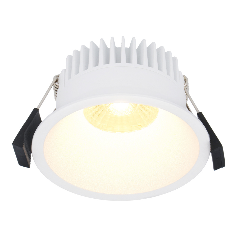 Finn LED Einbaustrahler - 10W 900lm - 2700K - Blendfrei - IP44 - Weiß